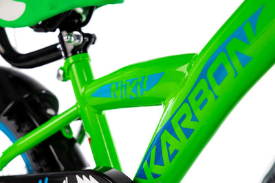 Dviratis Karbon Niki 14 green-blue