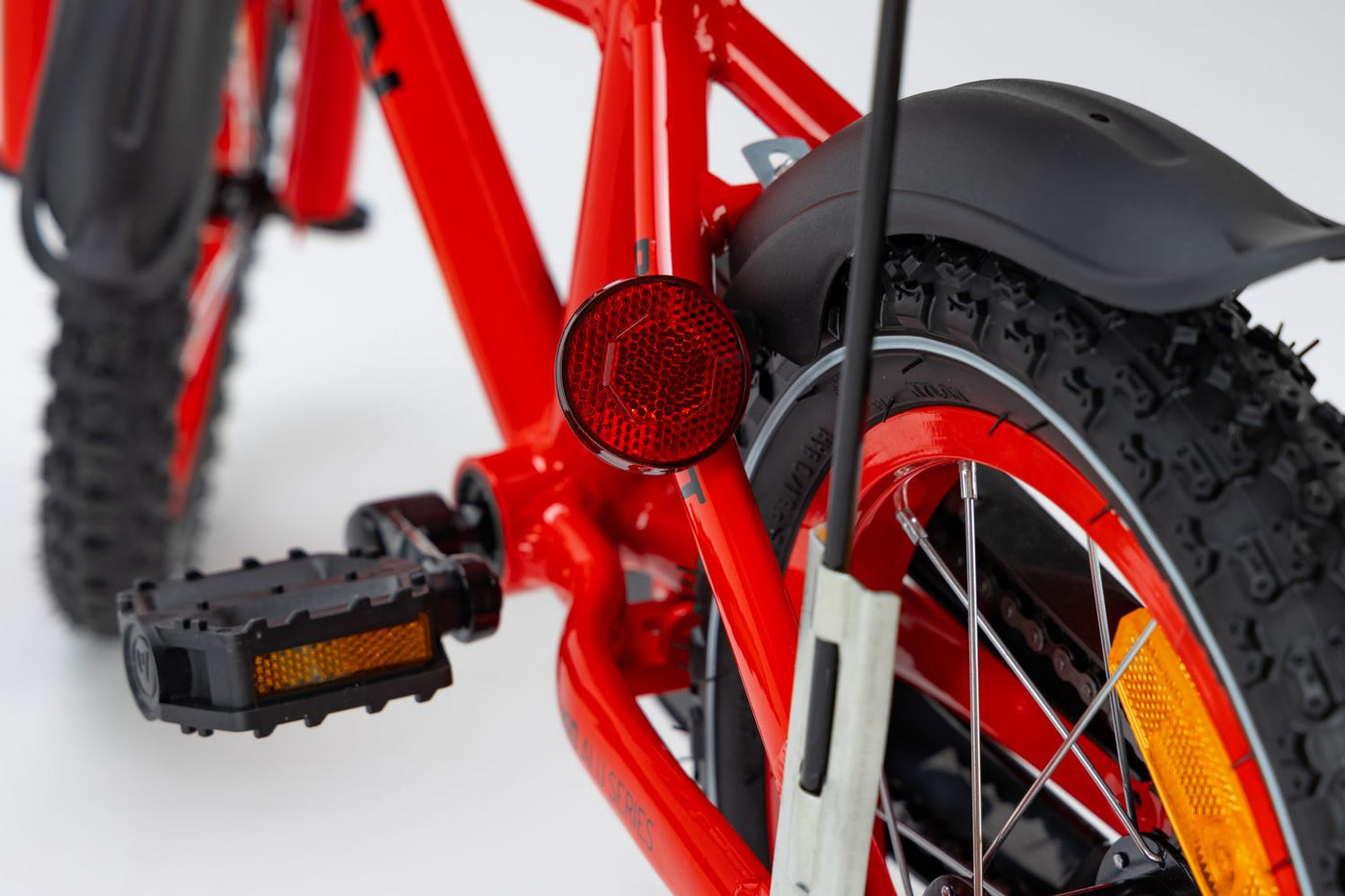 Dviratis Karbon Rocket ALU 14 red-black