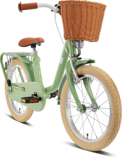 Dviratis PUKY Steel Classic 16 retro-green