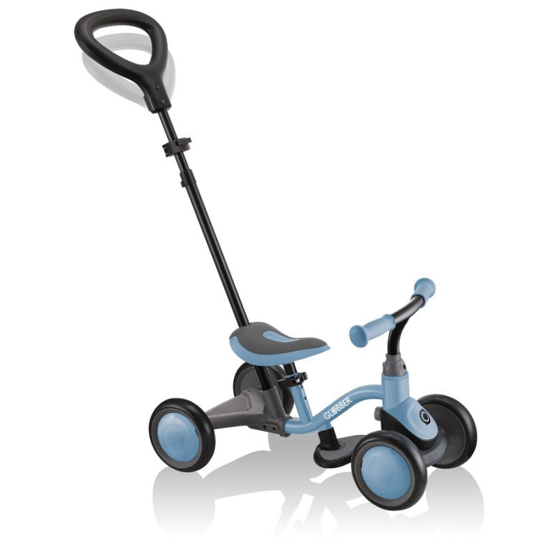 Mokomasis dviratis Globber Learning Bike 3in1 Deluxe T Mėlynas