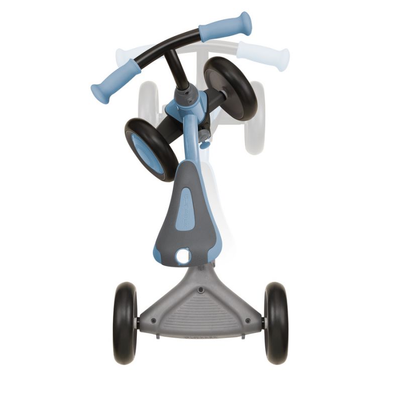 Mokomasis dviratis Globber Learning Bike 3in1 Deluxe T Mėlynas