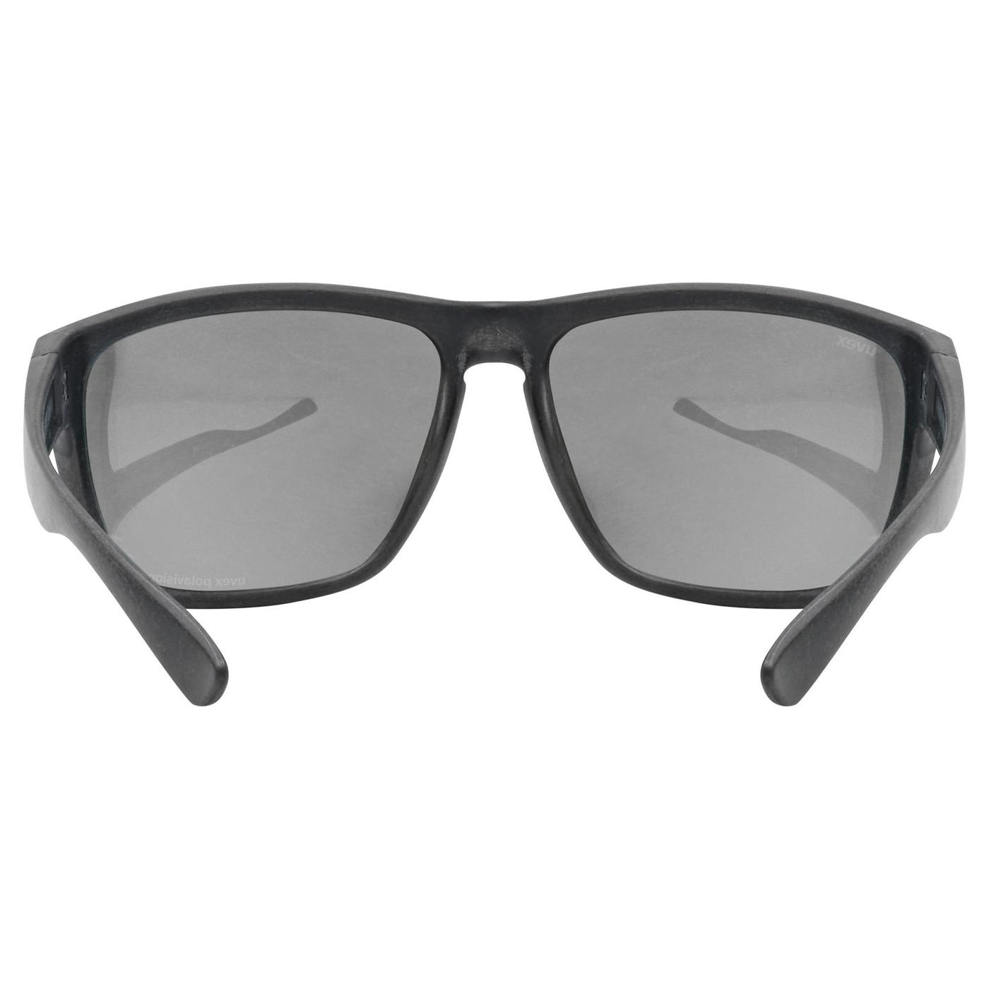 Akiniai Uvex lgl ocean P black mat / mirror silver