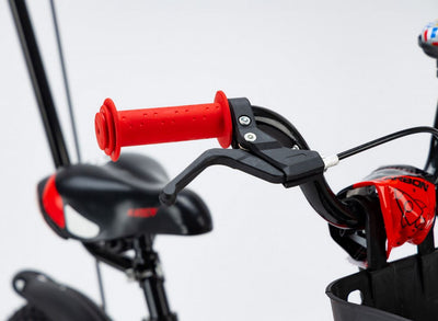 Dviratis Karbon Rocket ALU 14 red-black