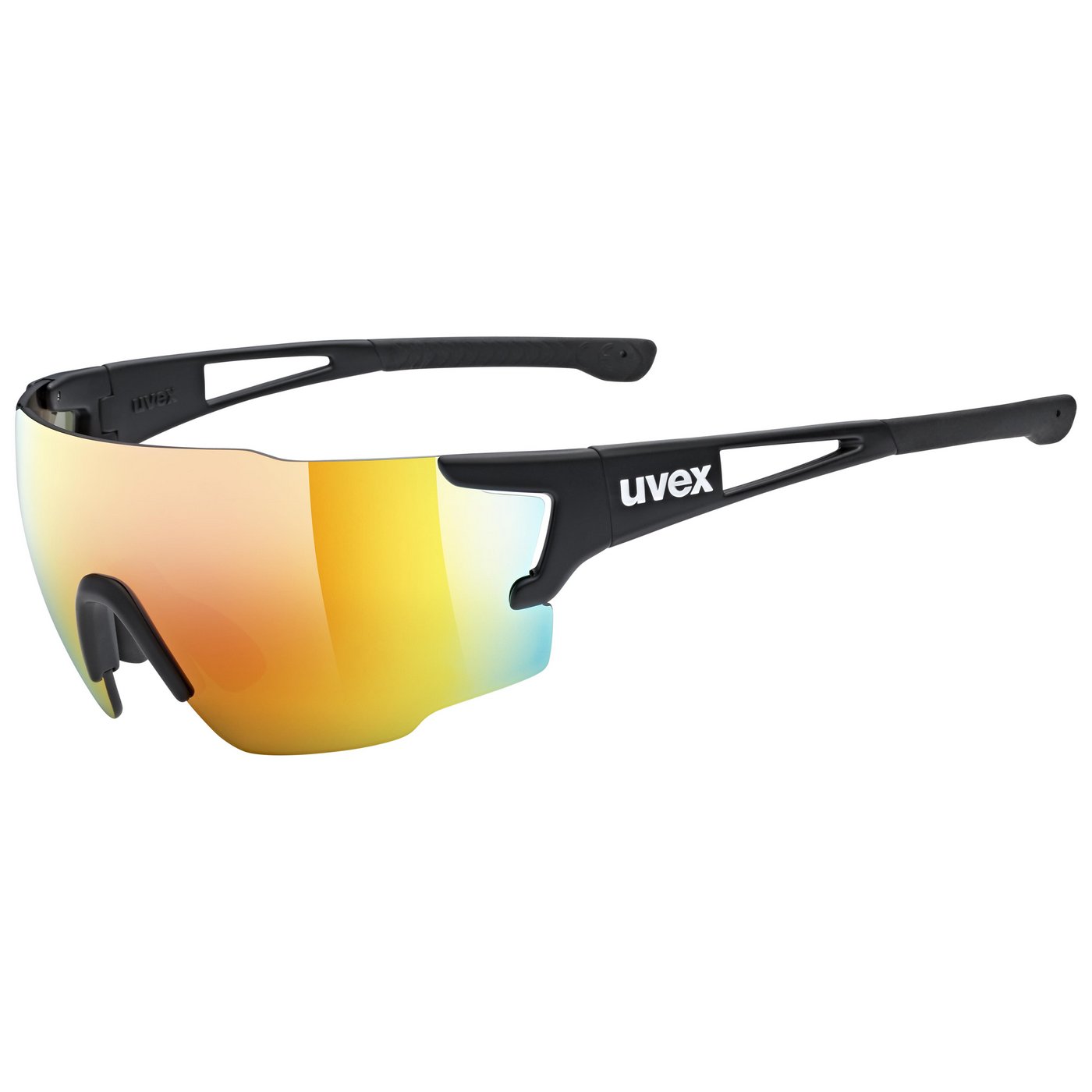 Akiniai Uvex Sportstyle 804 black / mirror rainbow