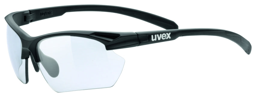 Akiniai Uvex Sportstyle 802 small variomatic black mat