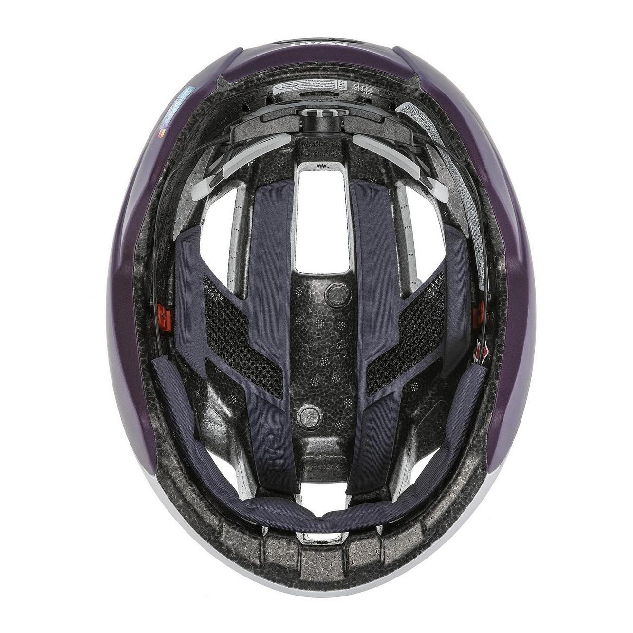 Šalmas Uvex Rise cc silver-plum WE-56-60CM