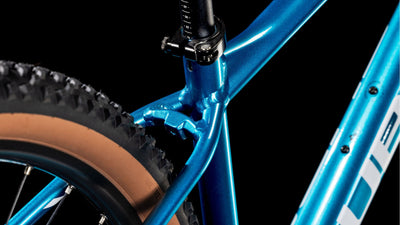 Dviratis Cube Attention Pro 29 metallicteal'n'white 2025