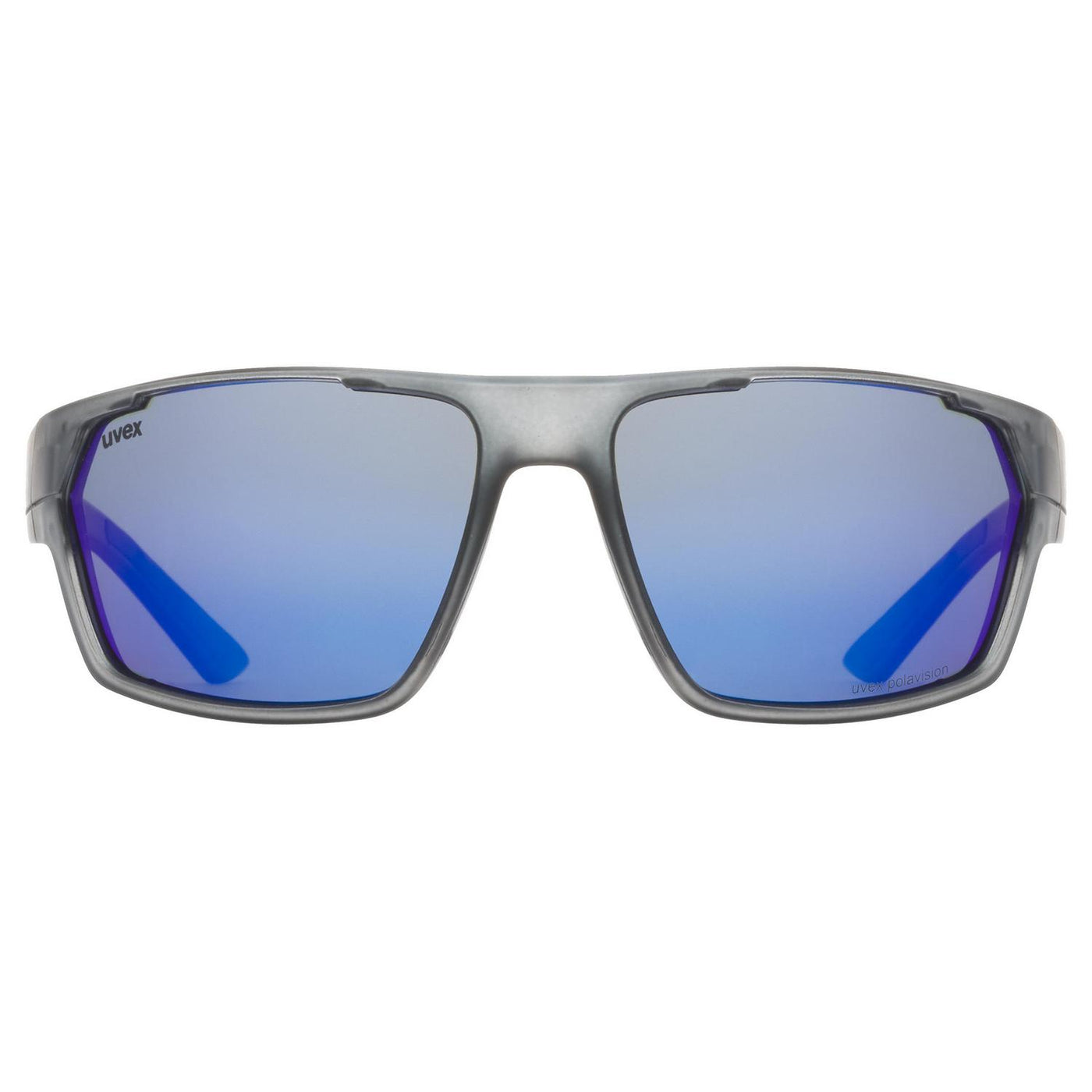 Akiniai Uvex Sportstyle 233 P smoke mat / mirror blue