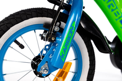 Dviratis Karbon Niki 12 green-blue