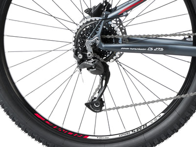 Dviratis Romet Rambler FIT 27.5" 2023 black-red-18" / L