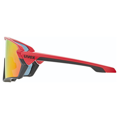 Akiniai Uvex Sportstyle 231 red black mat / mirror red