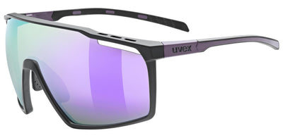 Dviratininko akiniai Uvex mtn perform black-purple matt / matt purp