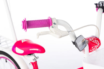 Dviratis Karbon Kitty 16 pink-white