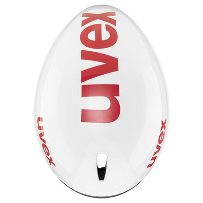 Šalmas Uvex Race 8 white red-56-58CM