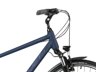 Dviratis Romet Wagant 5 28" 2023 navy blue-silver-23" / XL