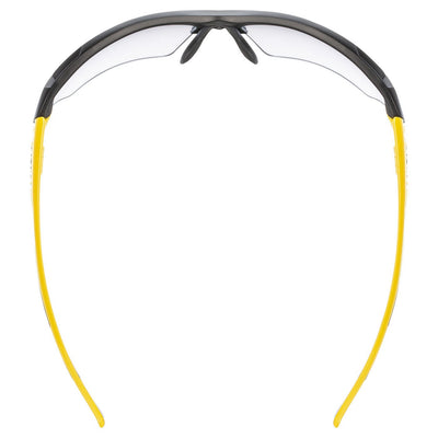 Dviratininko akiniai Uvex sportstyle 802 V black matt-sunbee/ smoke