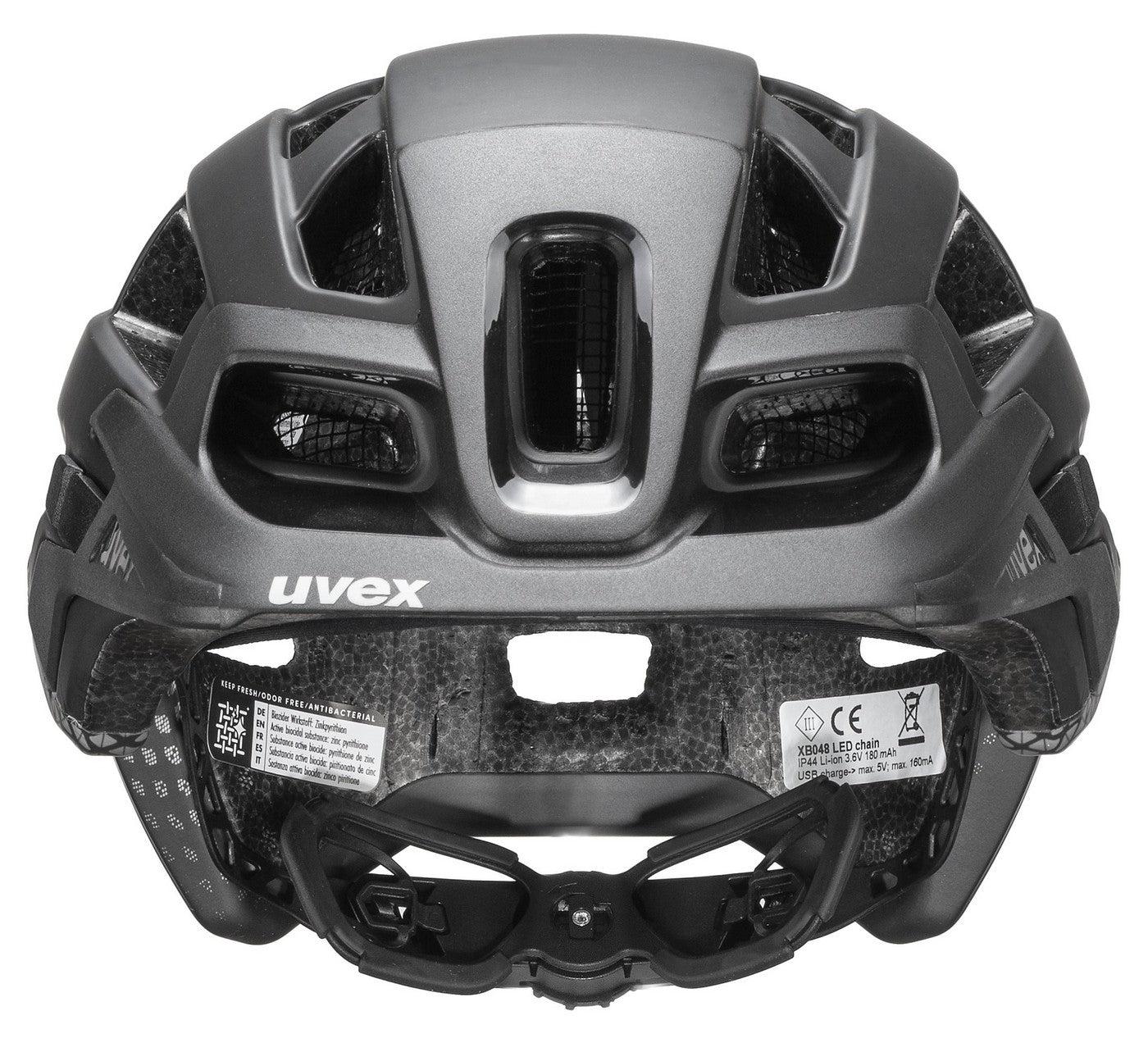 Šalmas Uvex finale light 2.0 black-silver matt-52-57CM