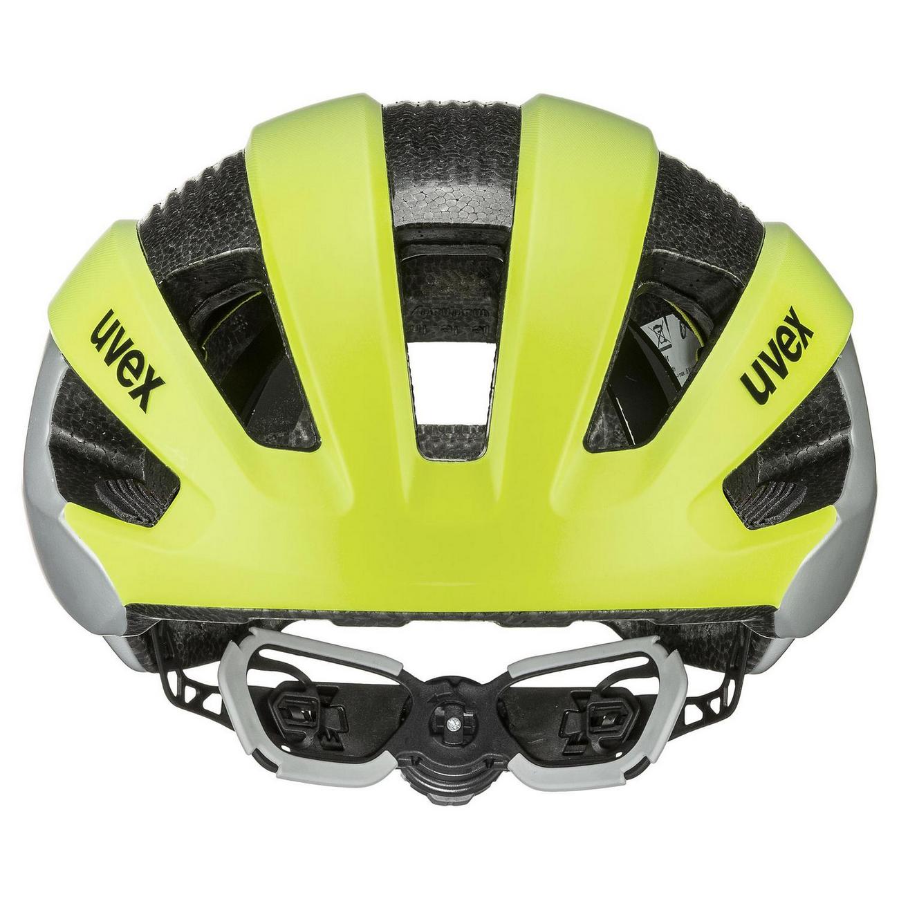 Šalmas Uvex Rise cc Tocsen neon yellow-silver mat-52-56CM