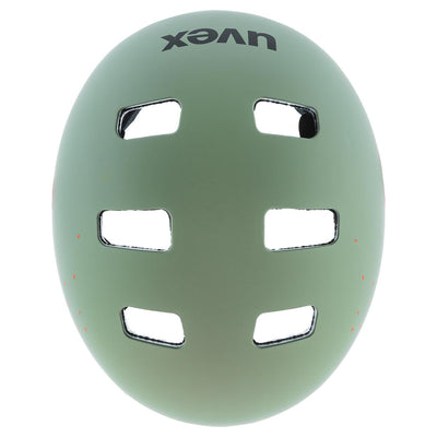 Šalmas Uvex Kid 3 cc moss green-sand mat-51-55CM