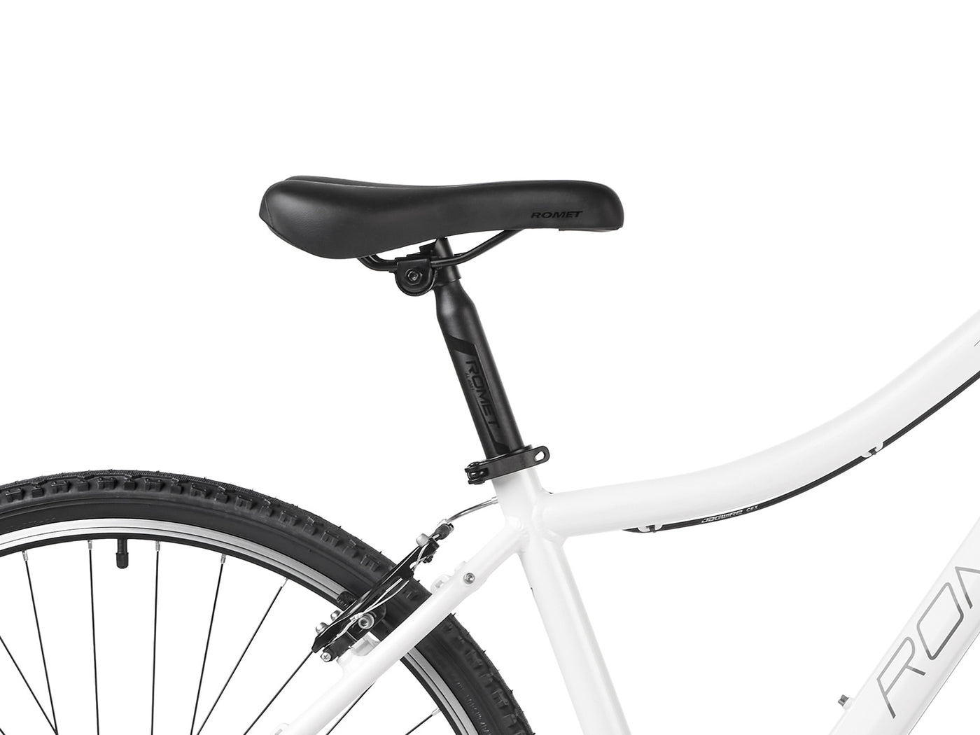 Dviratis Romet Orkan D 28" 2023 white-grey-19" / L