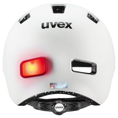 Šalmas Uvex city 4 white skyfall matt-55-58CM