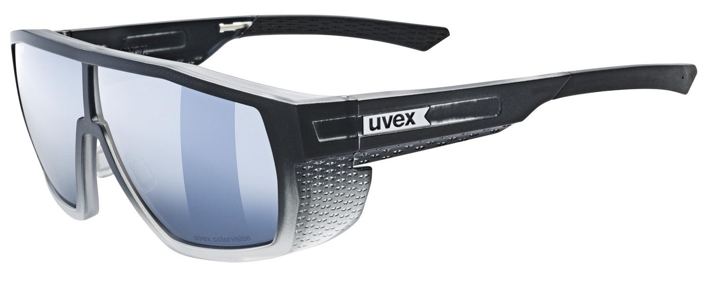 Dviratininko akiniai Uvex mtn style CV black matt fade / mirror silver