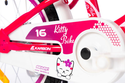 Dviratis Karbon Kitty 16 pink-white