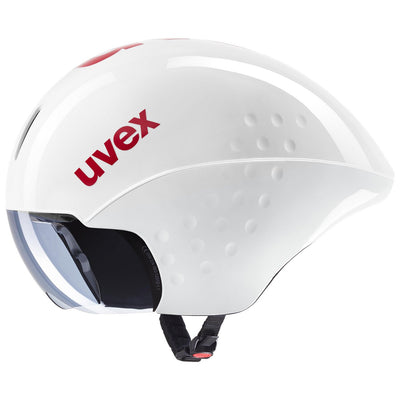Šalmas Uvex Race 8 white red-56-58CM