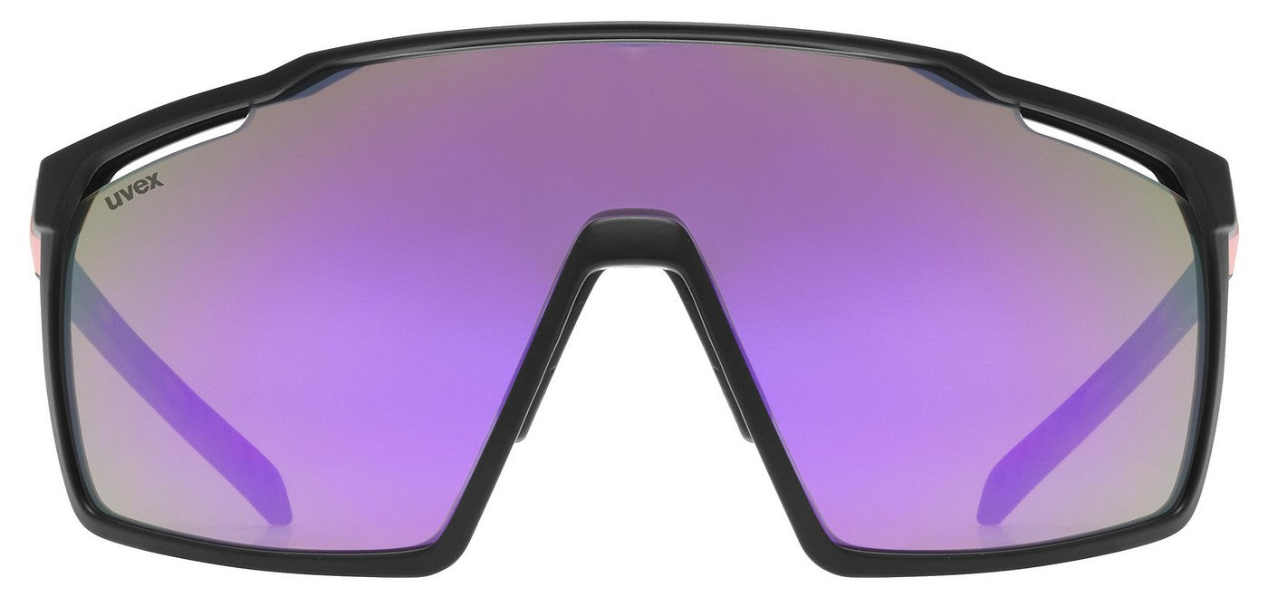 Dviratininko akiniai Uvex mtn perform black-purple matt / matt purp