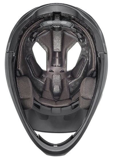 Šalmas Uvex revolt black-52-57CM