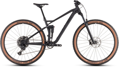Dviratis Cube Stereo ONE22 Pro 29 metalblack'n'black 2025 L