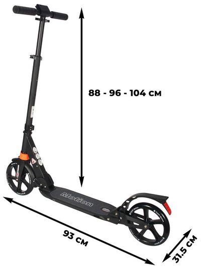 Paspirtukas HyperMotion Dragster black