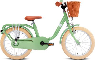 Dviratis PUKY Steel Classic 16 retro-green