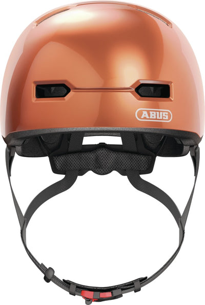 Šalmas Abus Skurb Kid goldfish orange-S