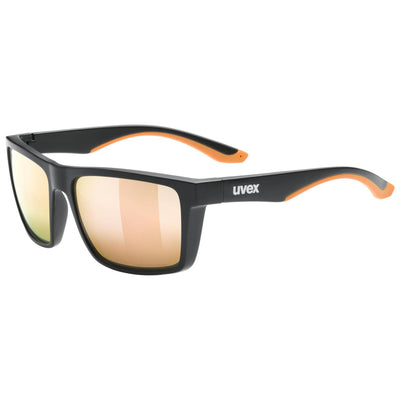 Akiniai Uvex lgl 50 CV black mat / mirror champagne