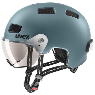Šalmas Uvex rush visor deep turquoise matt-58-61CM