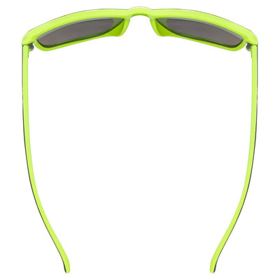 Akiniai Uvex lgl 39 black lime / mirror yellow