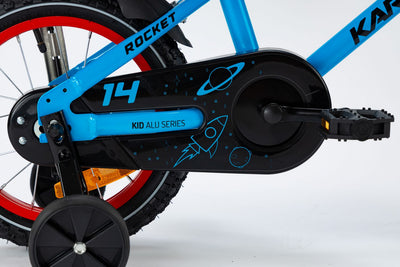 Dviratis Karbon Rocket ALU 14 blue-red