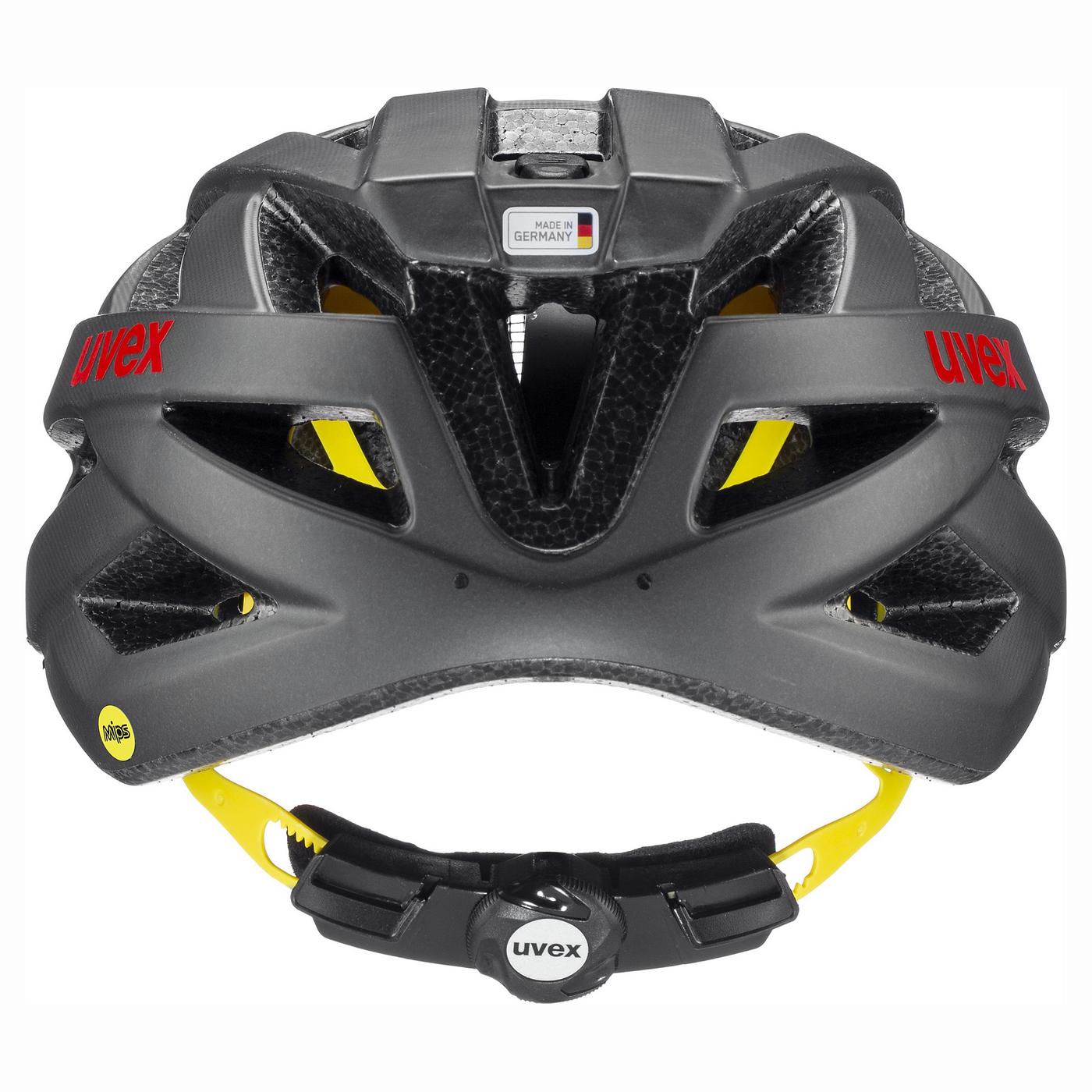 Šalmas Uvex i-vo cc MIPS titan-red mat-52-57CM
