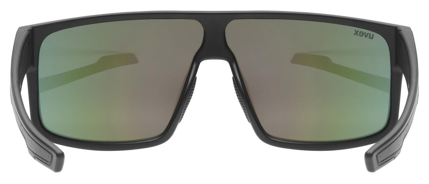 Dviratininko akiniai Uvex LGL 51 black matt / mirror red