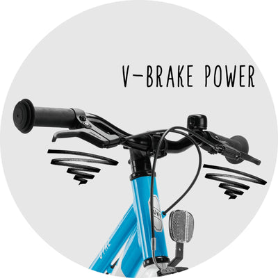 Dviratis PUKY CYKE 18-1 Alu Freewheel freshblue-white