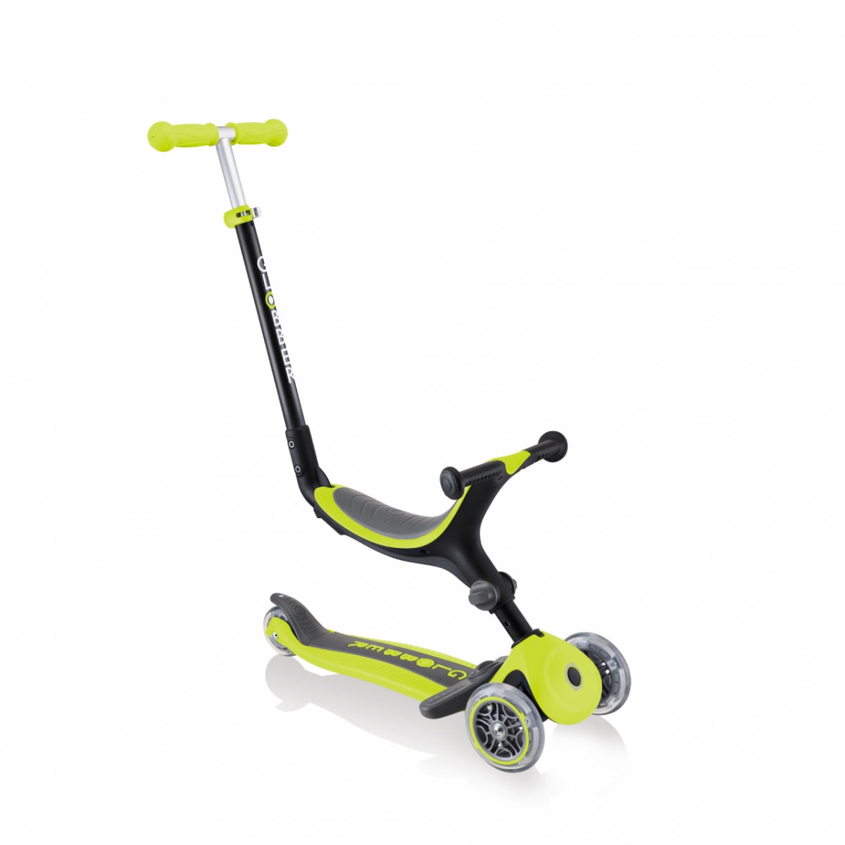 Paspirtukas GLOBBER Go Up Foldable Plus, žalias