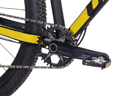 Dviratis UNIBIKE Flite 29 2022 black-yellow-21"
