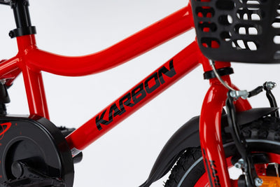 Dviratis Karbon Rocket ALU 14 red-black