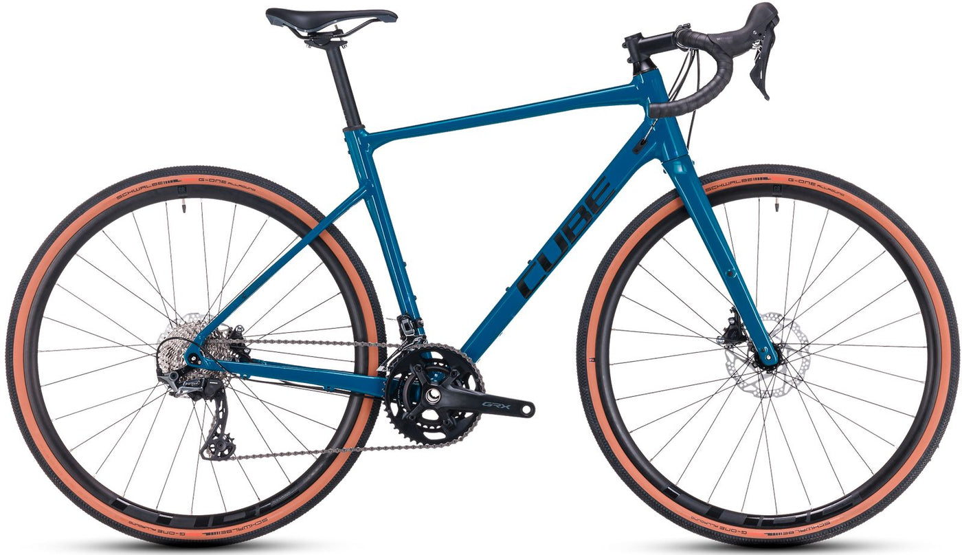 Dviratis Cube Nuroad Race blue'n'black 2023