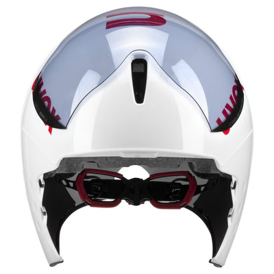 Šalmas Uvex Race 8 white red-56-58CM