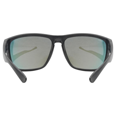 Akiniai Uvex lgl ocean P black mat / mirror red