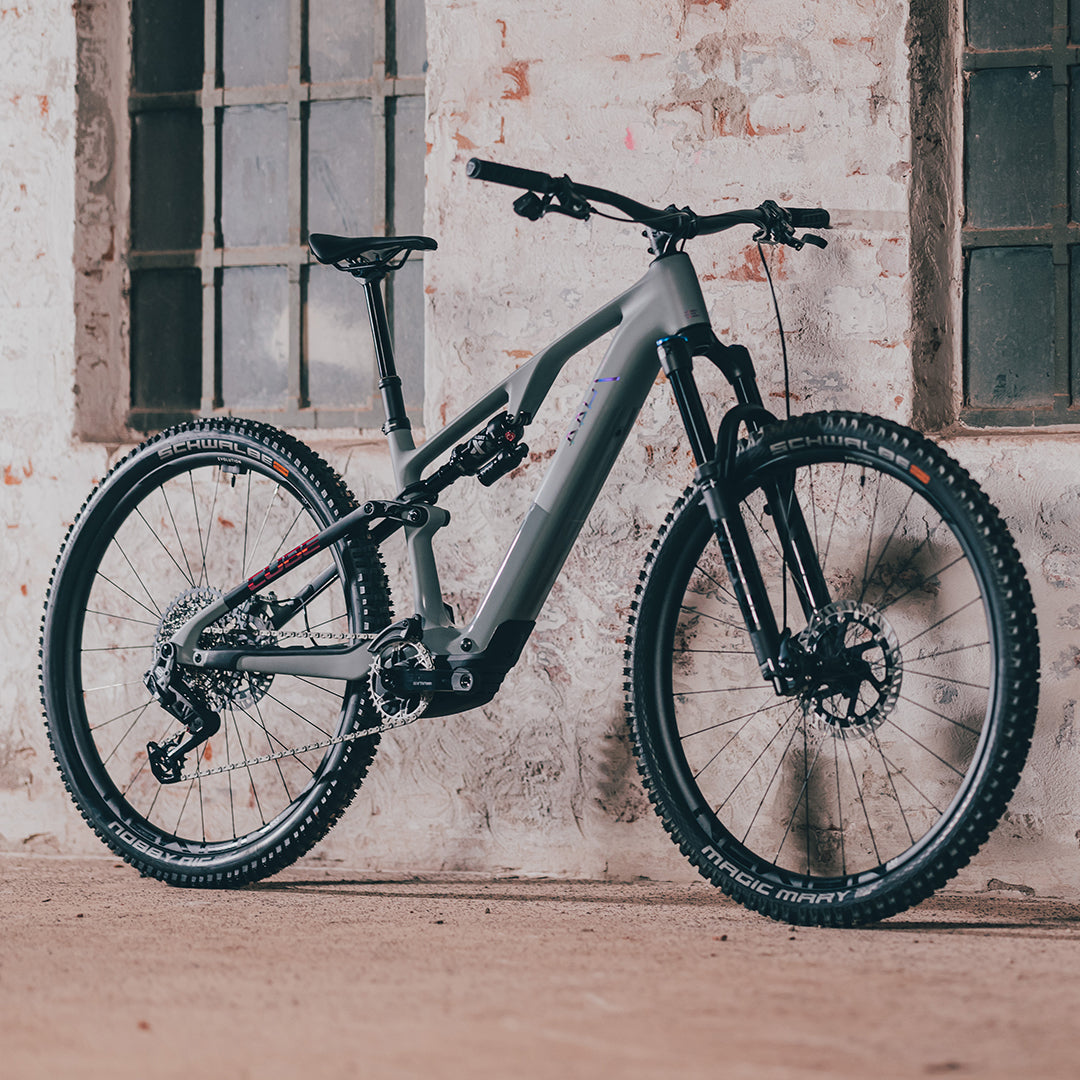 Elektrinis dviratis Cube AMS Hybrid ONE44 C:68X TM 400X 29 swampgrey'n'purplereflex 2024 L