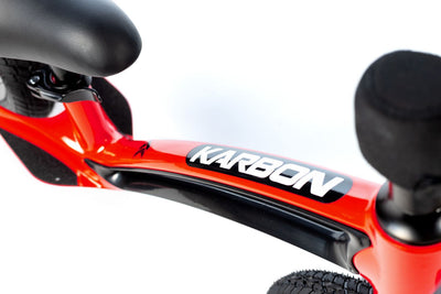 Balansinis dviratukas Karbon First red-black
