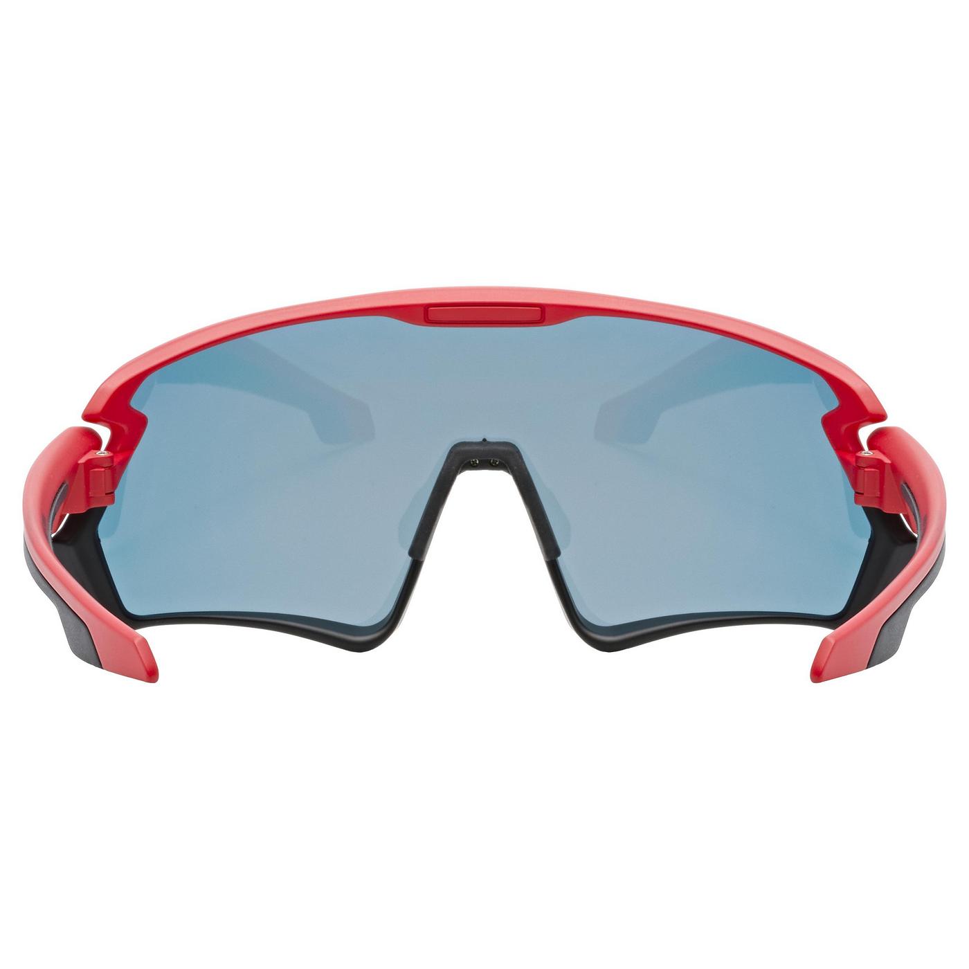 Akiniai Uvex Sportstyle 231 red black mat / mirror red